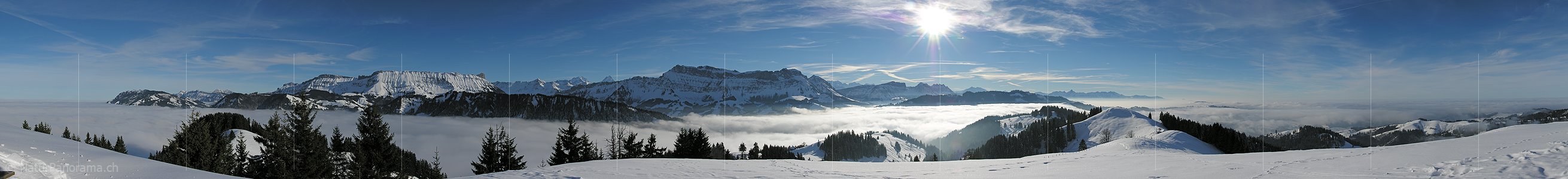 P000674a: Panorama Wachthubel, Schangnau, Emmental