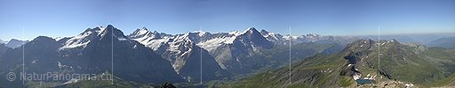 P000039: Gipfelpanorama Schwarzhorn, Grindelwald