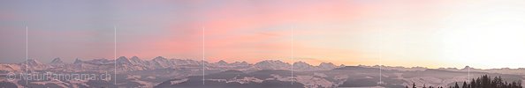 P000080: Panorama Berner Alpen im Winter