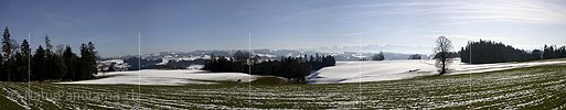 P000082: Panorama Winterlandschaft bei Affoltern im Emmental
