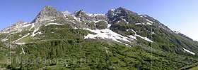 P000105: Panorama Bergmassiv im Binntal, Wallis