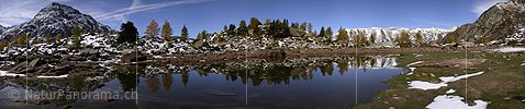 P000110: Panorama Spiegelung im Mässersee