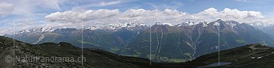 P000225: Panoramabild Kühboden/Fiescheralp, Aletsch