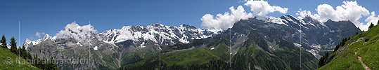 P000292: Panorama Berner Oberland bei Bryndli/Mürren