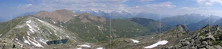 P000318: Gipfelpanorama Rothorn II (Saflisch-/Mättital)