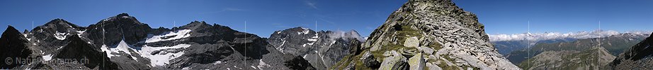 P000362: Panoramabild  Wannigrat, Wannigletscher
