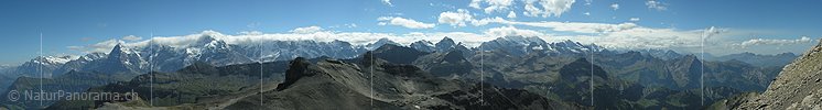 P000432: Panoramabild Schwalmere, Berner Oberland