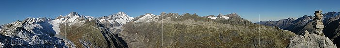 P000502: Panoramafoto Sidelhorn, Grimselgebiet