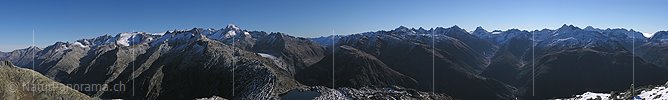 P000503: Panorama Sidelhorn, Grimselgebiet