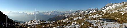 P000512: Panoramabild Sparrhorn, Belalp