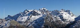 P000530: Panoramabild Scherbadung vom Breithorn, Binntal