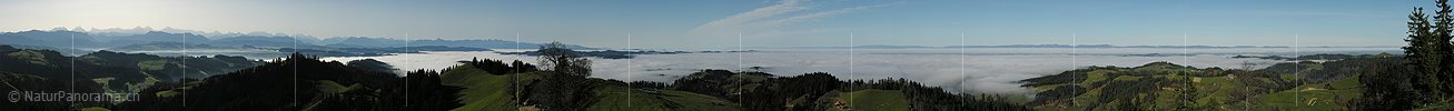 P000652: Panorama Nebelmeer, Emmental