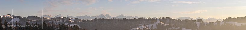 P000714: Panoramafoto Vorderarni, Sumiswald, Emmental
