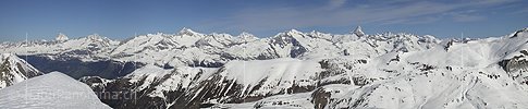 P000775: Panoramafoto Gross Schinhorn, Binntal, Wallis