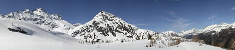P000777: Panoramafoto Mässersee, Binntal, Wallis