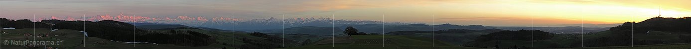 P000900: Panoramabild Emmental / Berner Alpen
