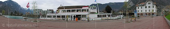 P000919: Panoramafoto Schifflände Interlaken West