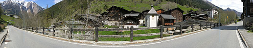 P000994: Panoramabild Binn, Wallis