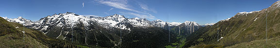 P001041: Panoramafoto Gale (Binnergale), Binntal