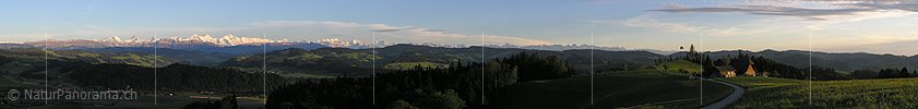 P001147: Panorama Emmental und Berner Alpen