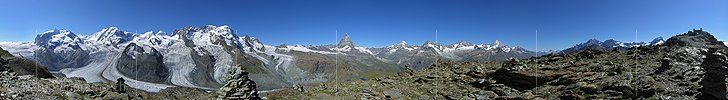 P001212: Panorama Gornergrat, Zermatt