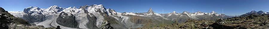 P001230: Panorama Gornergrat, Zermatt