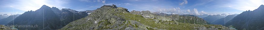 P001235: Panoramafoto Blattjegrat, Binntal
