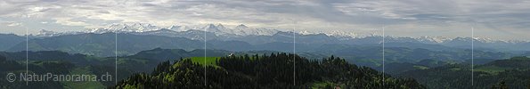 P001286: Panoramabild Trub, Emmental