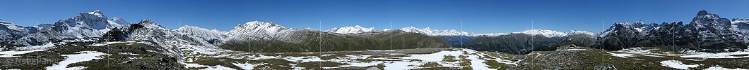 P001334: Panoramabild Sickeregale (Binntal)