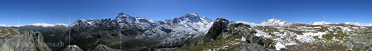 P001335: Gipfelpanorama Sickeregale (Binntal)