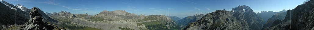 P001377: Panorama Unter Tatelishorn, Kandersteg