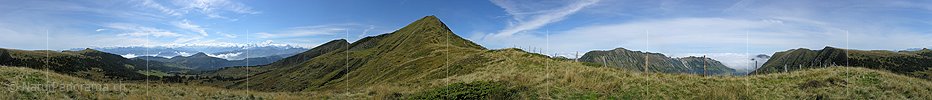 P001392: Panoramafoto Fürstein, Zentralschweiz