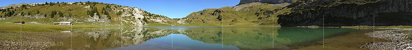 P001425: Panoramafoto Sägistalsee, Jungfrauregion
