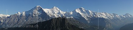 P001437: Panorama Eiger, Mönch und Jungfrau