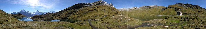 P001443: Panoramabild Bachalpsee, Jungfrauregion