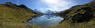P001447: Panoramaaufnahme Bachalpsee, Jungfrauregion