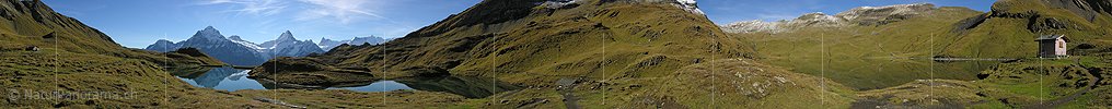 P001456: Panoramafoto Bachalpsee, Jungfrauregion