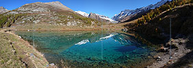 P001524: Panoramabild Grundsee, Lötschental