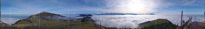 P001575a: 360° Gipfelpanorama Rigi Rotstock