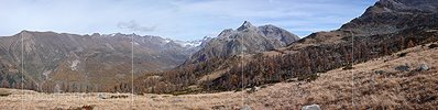 P001621: Panorama Herbstfarben in den Bergen