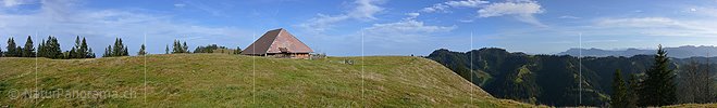 P001636: Panorama Alphütte im Emmental