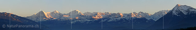 P001806: Alpenpanorama mit Abendstimmung