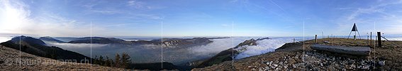 P001820: Panorama Jura vom Weissenstein