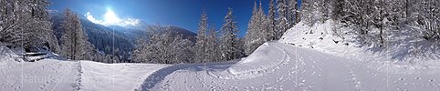 P001827: Panorama Winterwanderweg Binntal, Wallis