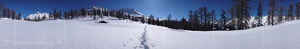 P001961: Panorama Winterliche Berglandschaft