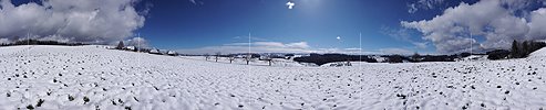 P001985: 360° Panorama Zwischenhoch nach Schneefall