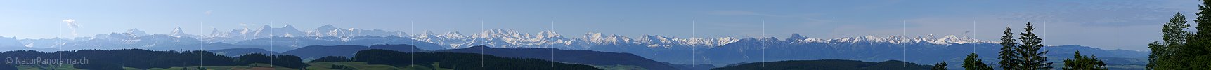 P002210: Panoramabild Alpenkette