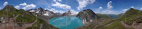 P002330: Panorama Berglandschaft mit Griessee