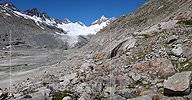 P002333: Panorama Oberaargletscher, Oberaarjoch und Oberaarhorn