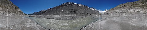 P002337: Panoramabild Gletscherbach